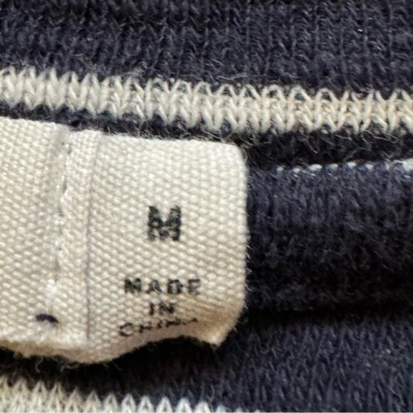 Mod Ref navy blue white short sleeve maxi lounge dress swim cover medium M
b24 - Picture 3 of 5